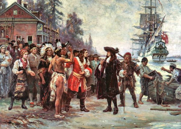 The Landing of William Penn
