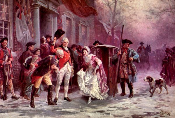 A Ball at General Howe's Headquarters