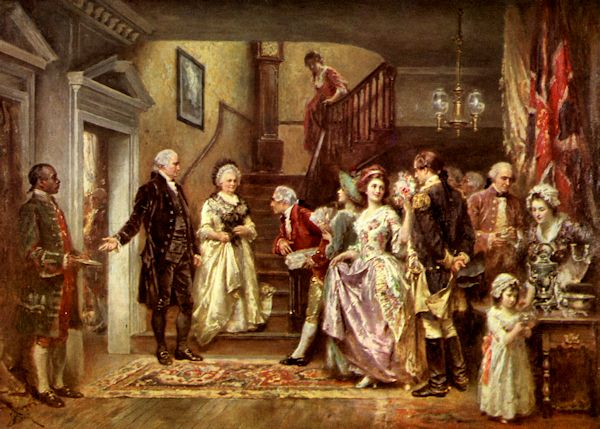 Washington's Silver Wedding Anniversary