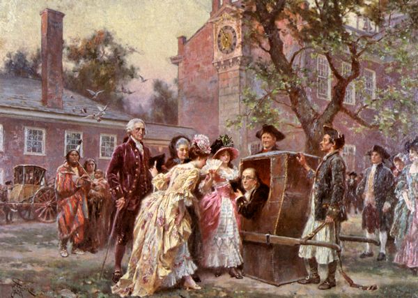 Dr Franklin's Sedan Chair