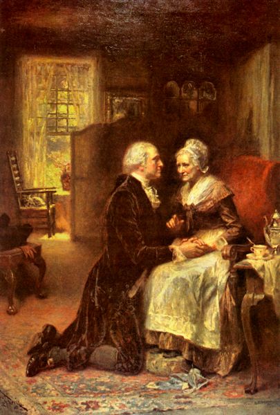 Washington's Farewell to His Mother