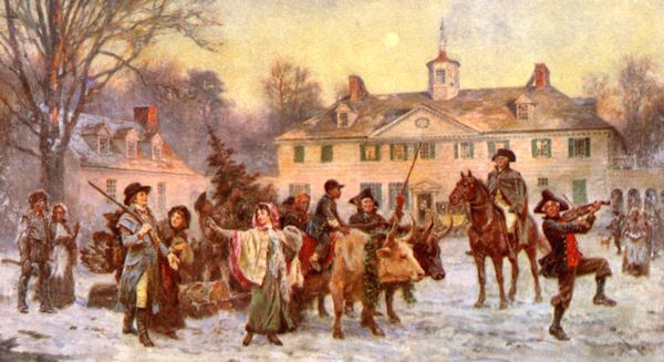 The Mount Vernon Yule Log