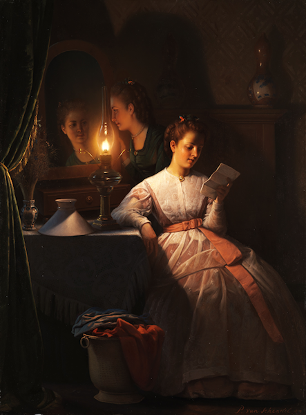 The Love Letter by Petrus van Schendel