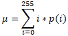 Mean formula