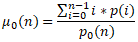 Mean for class 0 formula
