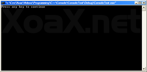 exit() Output