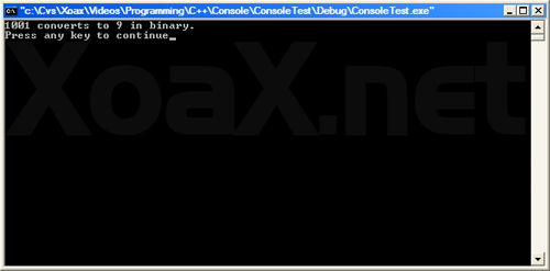 strtoul() Output