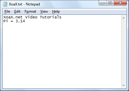 fwprintf() Output File
