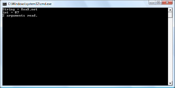 swscanf() Output