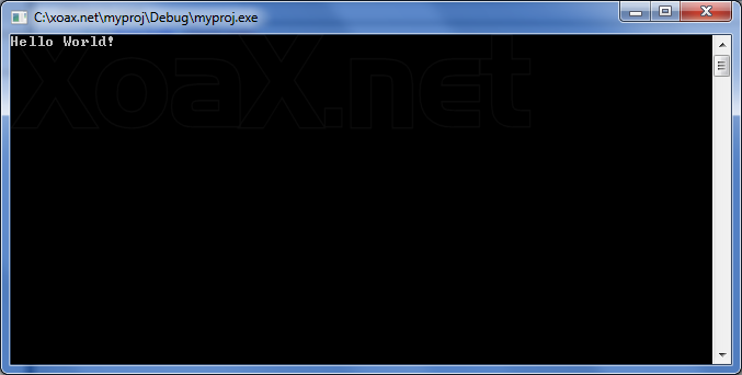 C2065 Example 2 Output