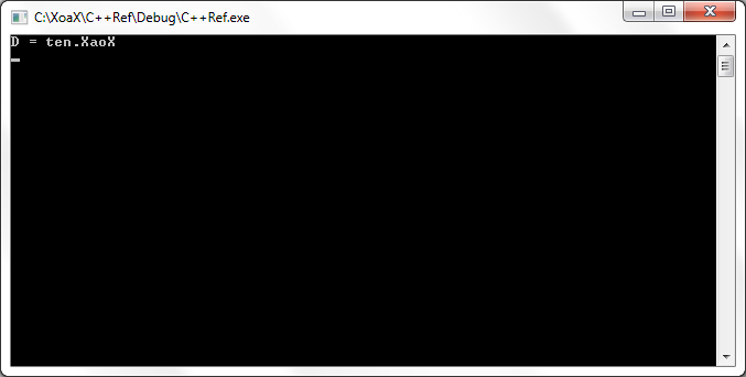 deque<X, A>::crend() Output