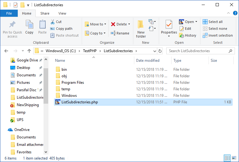 Directories