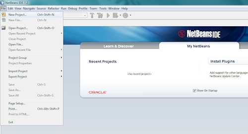 NetBeans New Project
