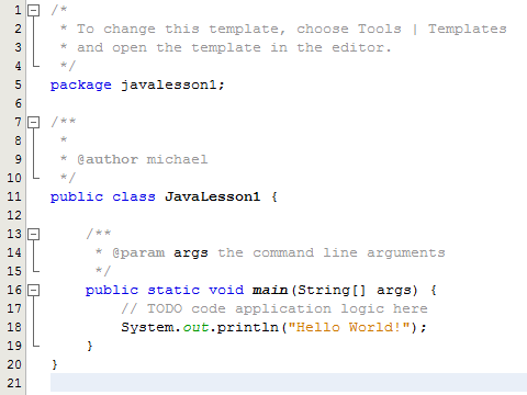 Hello World! Program