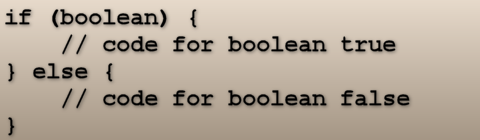 The If-Else Statement